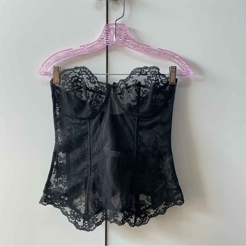 Gossard Lace bustier corset top